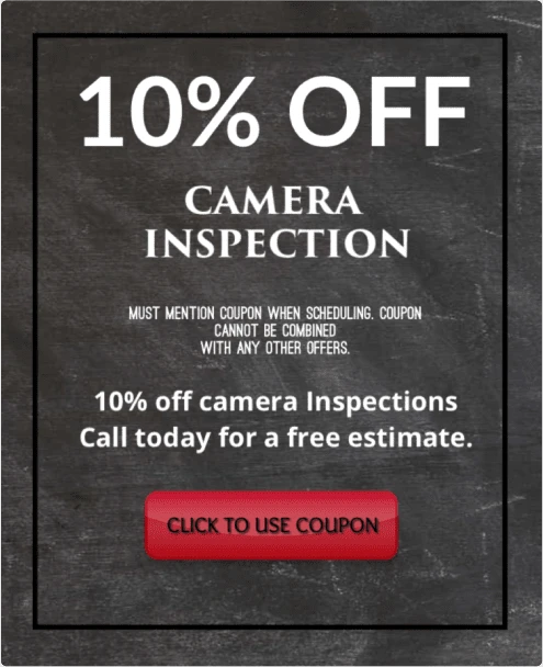 10% off drain camera inspection